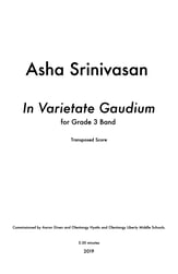 In Varietate Gaudium Concert Band sheet music cover